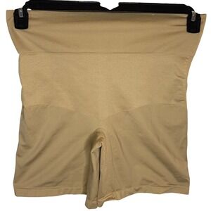 Cacique The Slimmer High-Waist Short Tan Shapewear Plus Size 26/28 Fast Shipping